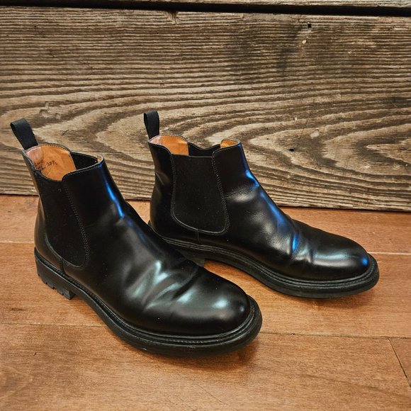 Church's Shoes - Womens Church's Black Leather Chelsea boots "Genie" 37.5